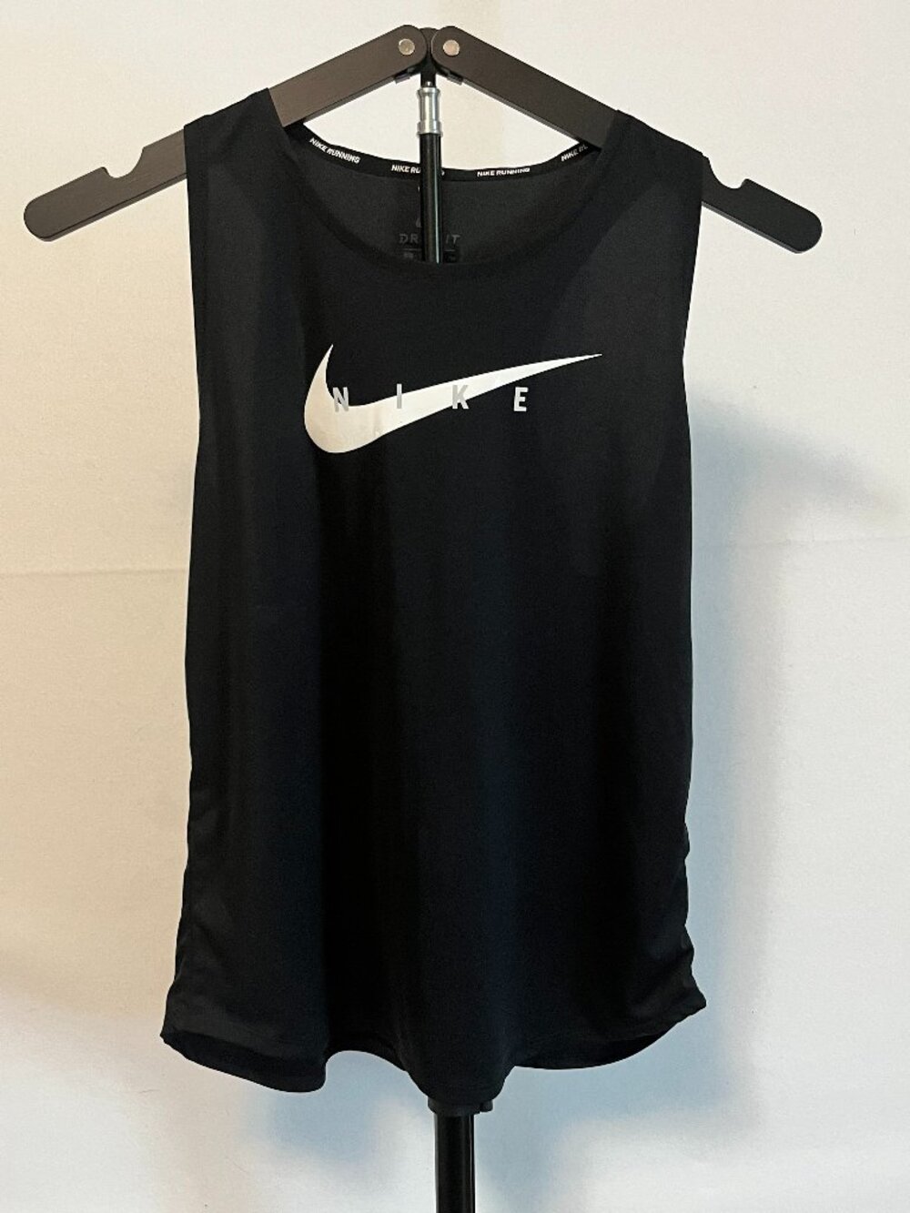 Nike Dri-FIT Women’s Black Running Tank Breathable Moisture Wicking Small